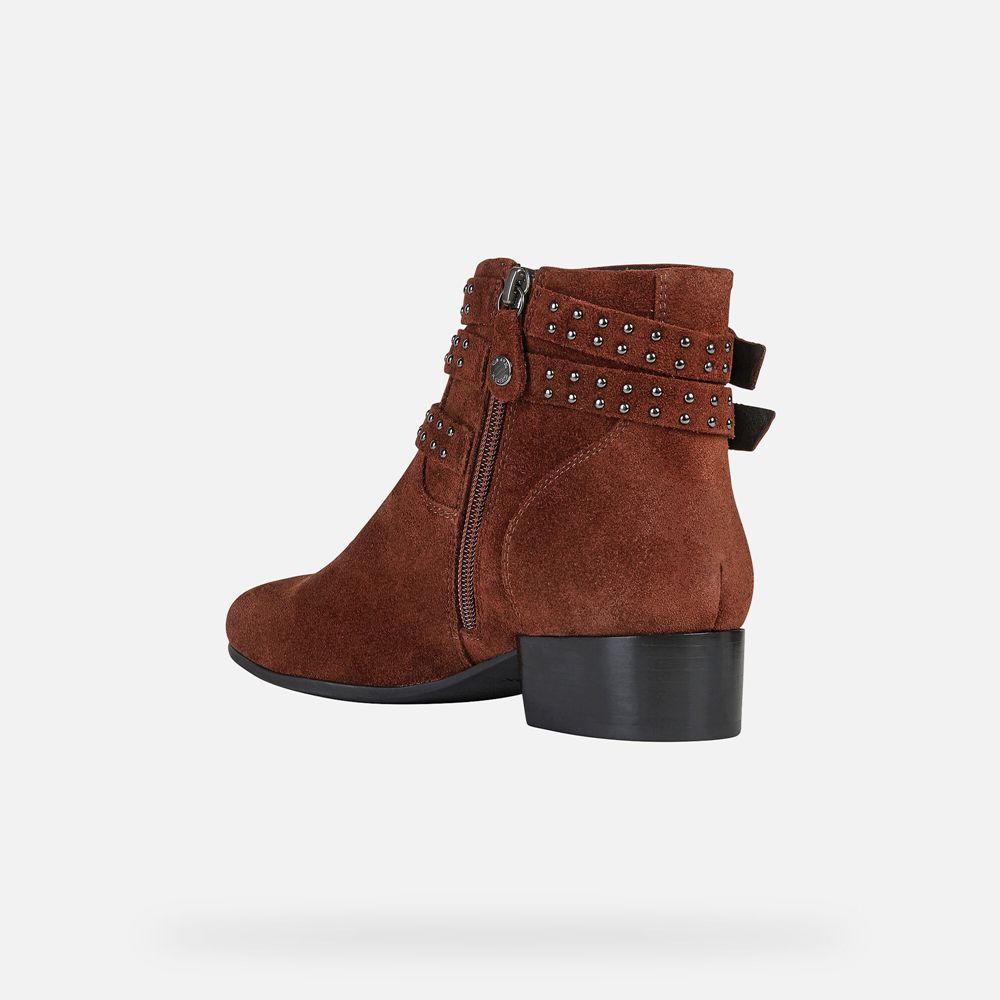 Botins Geox Senhora Bordeaux - Peython - TPGFH3698